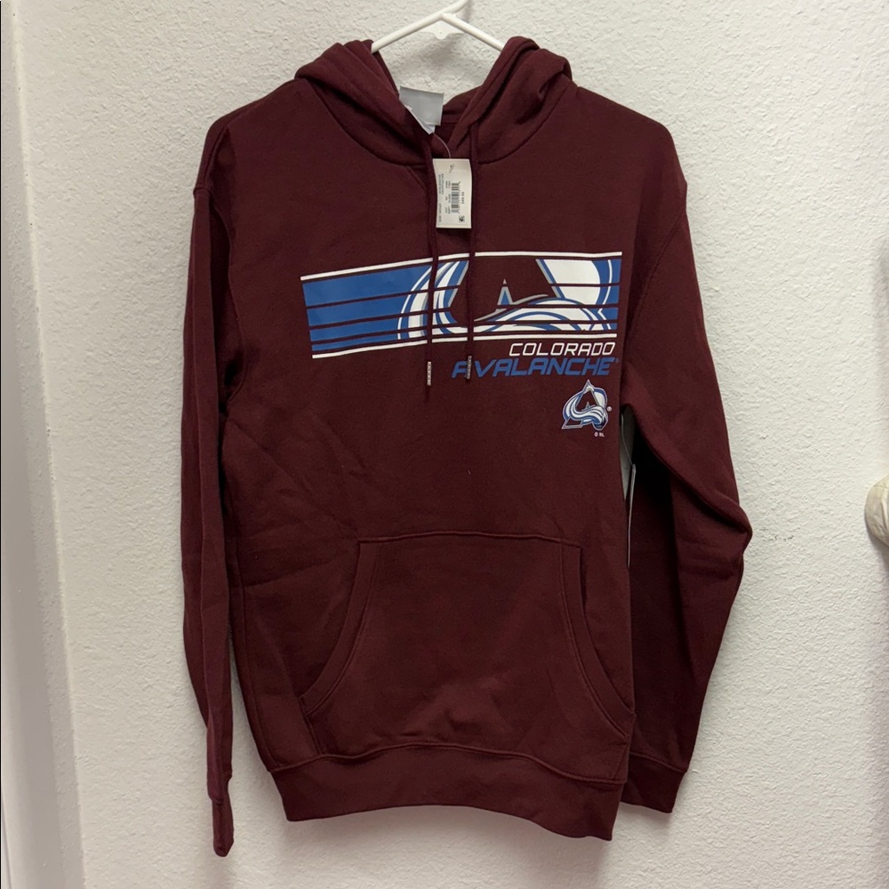 🏒 Colorado Avalanche Hoodie — Size Small (NWT)